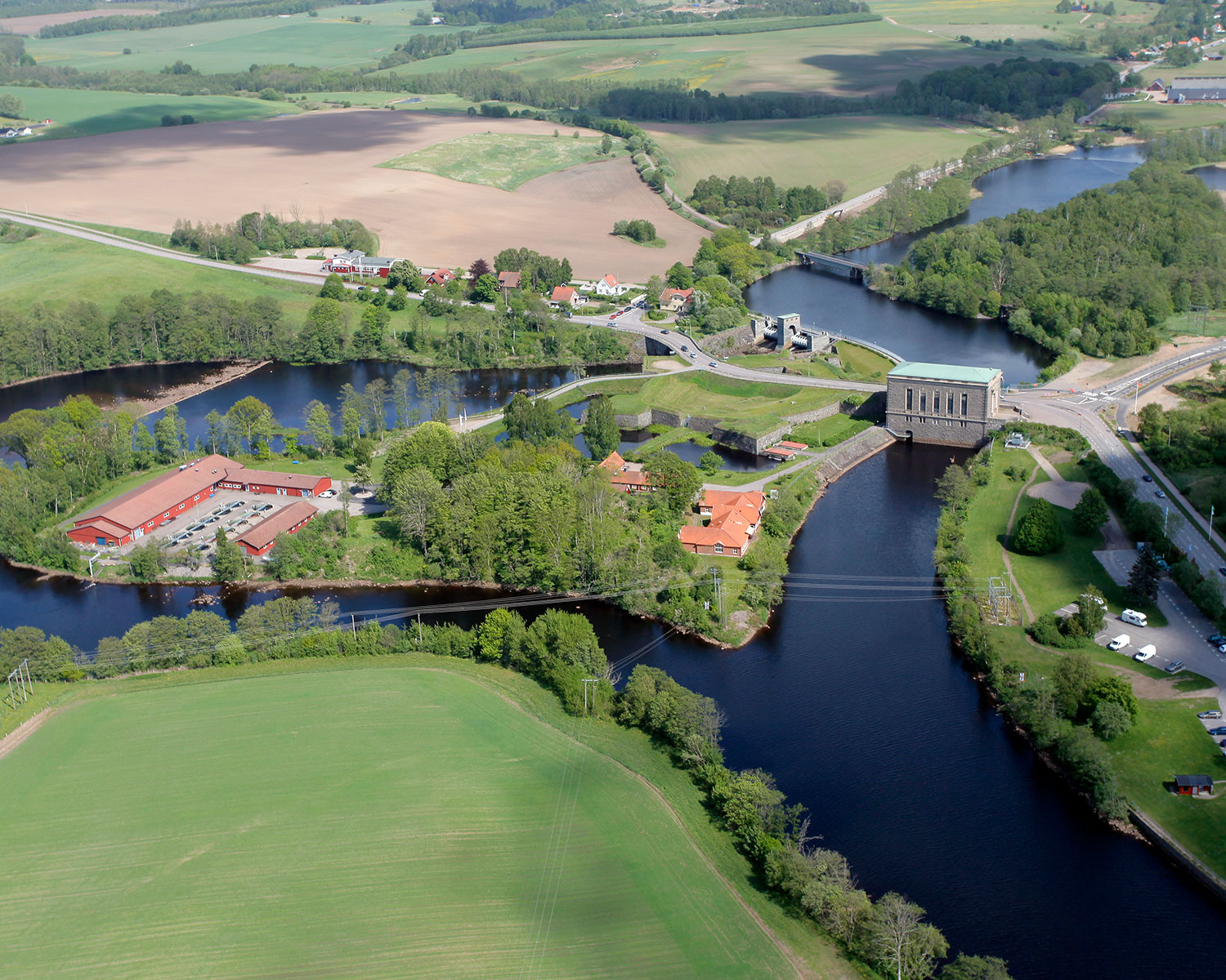 Laholm hydropower plant
