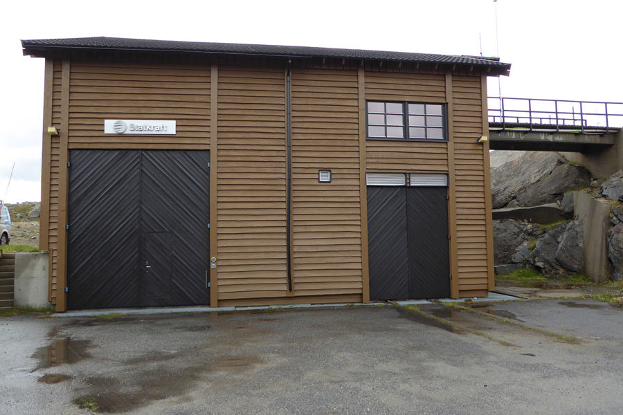 Norddalen power plant reception building